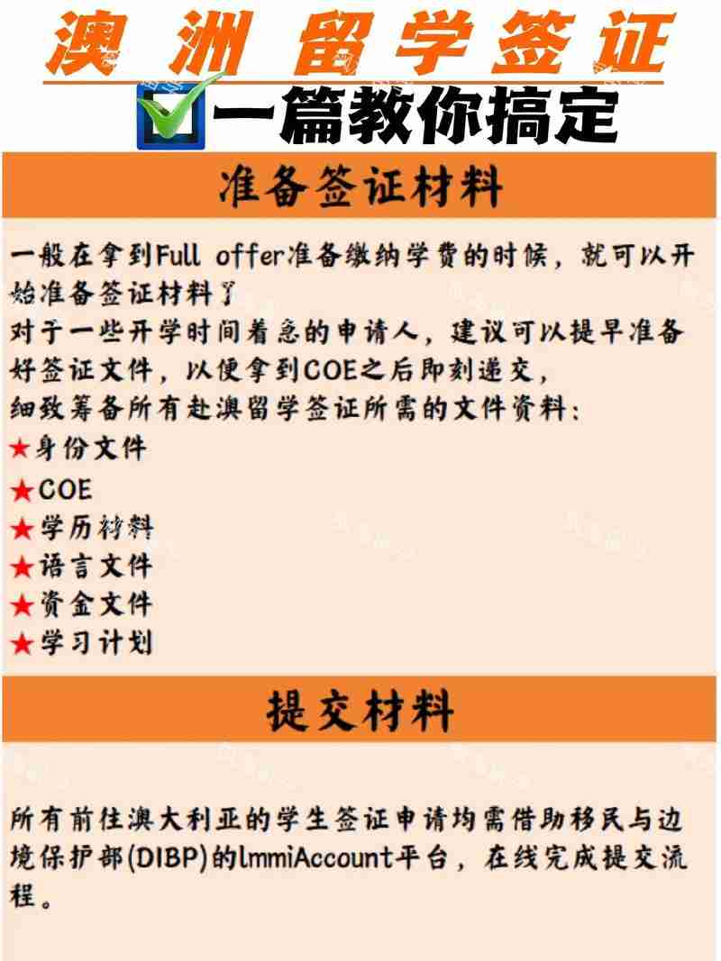 澳洲留学/工作全攻略：从签证到租房一网打尽